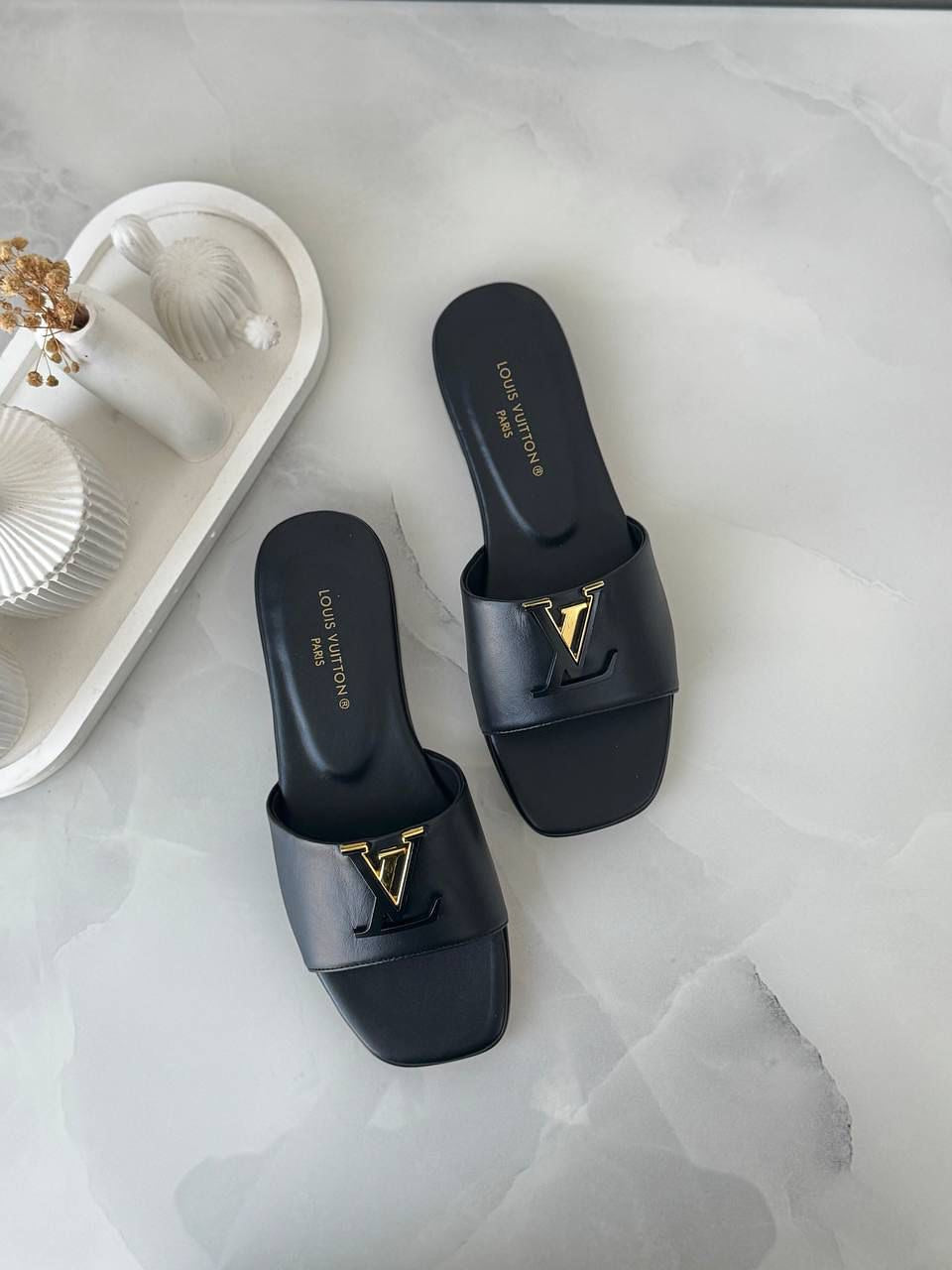 LV Mare Mule Calf Leather