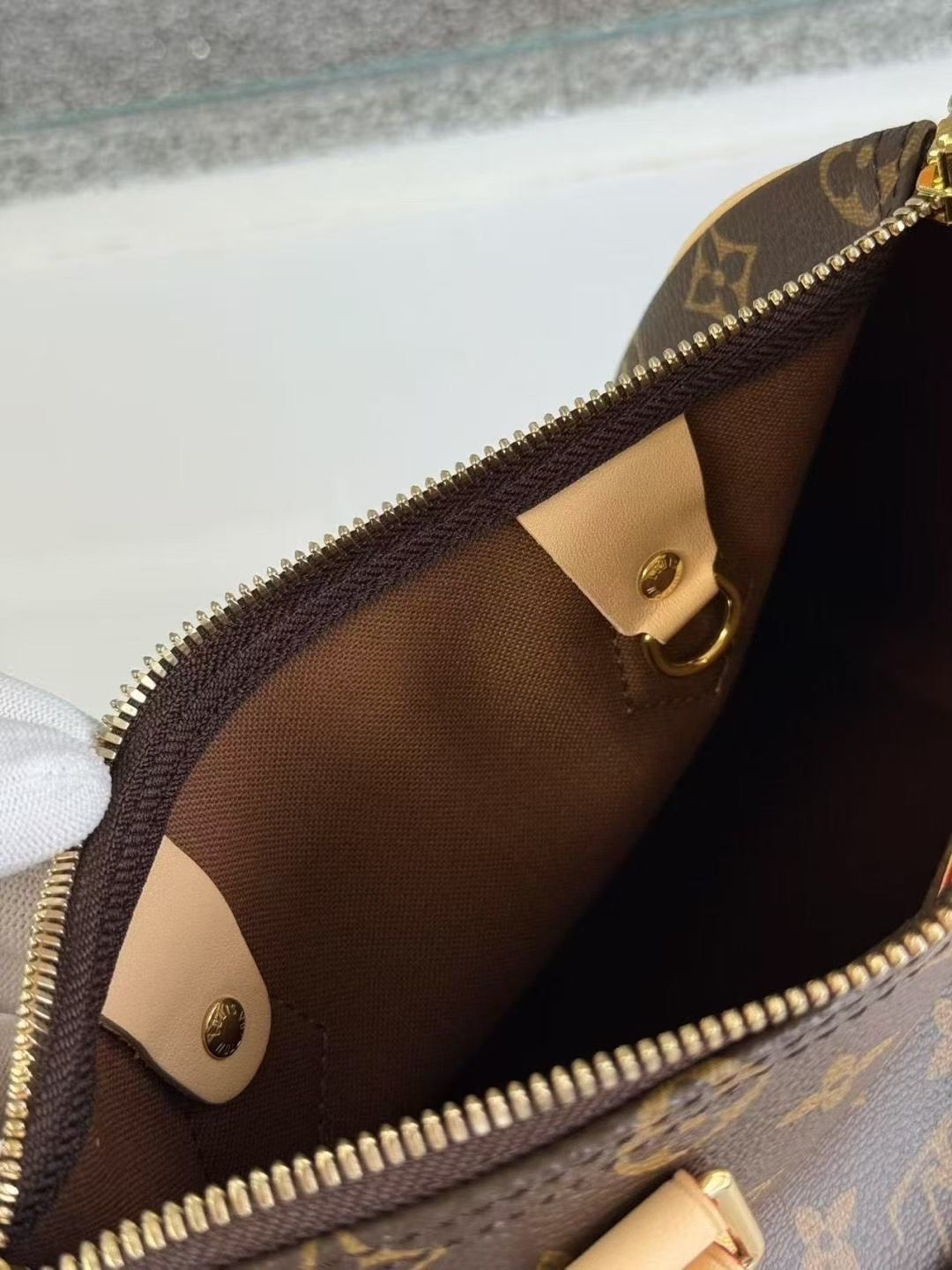 LV BB Bag with Gold Chain