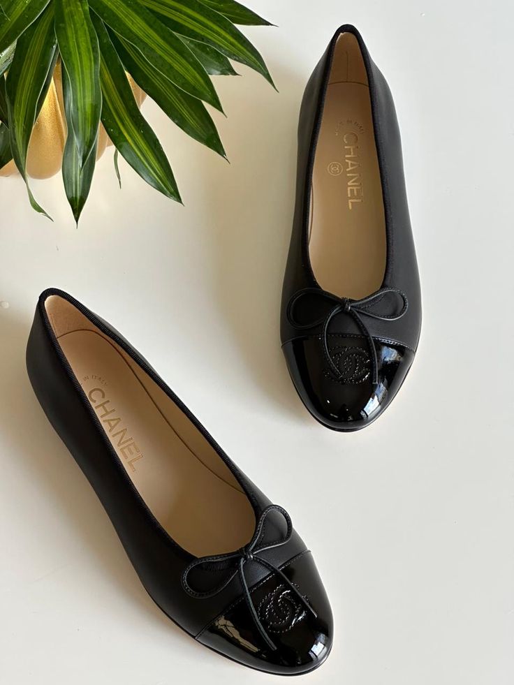 Chanel Lambskin Ballerinas