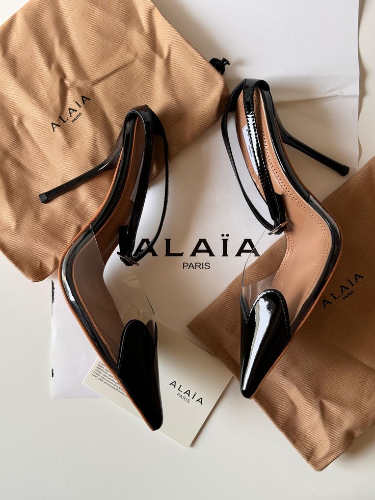 Designer Sculpted Leather Heels