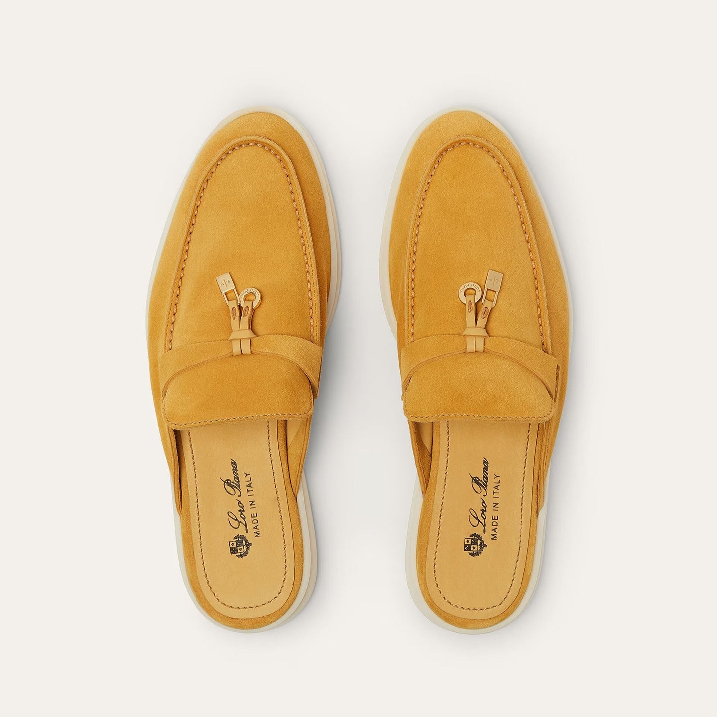 Loro Piana Babouche Charms Walk Loafers