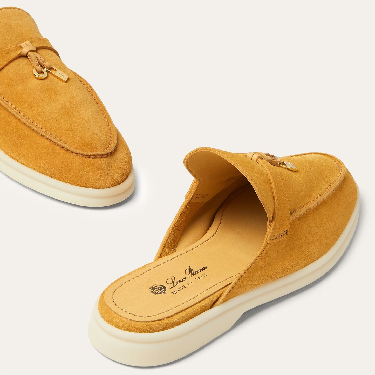 Loro Piana Babouche Charms Walk Loafers