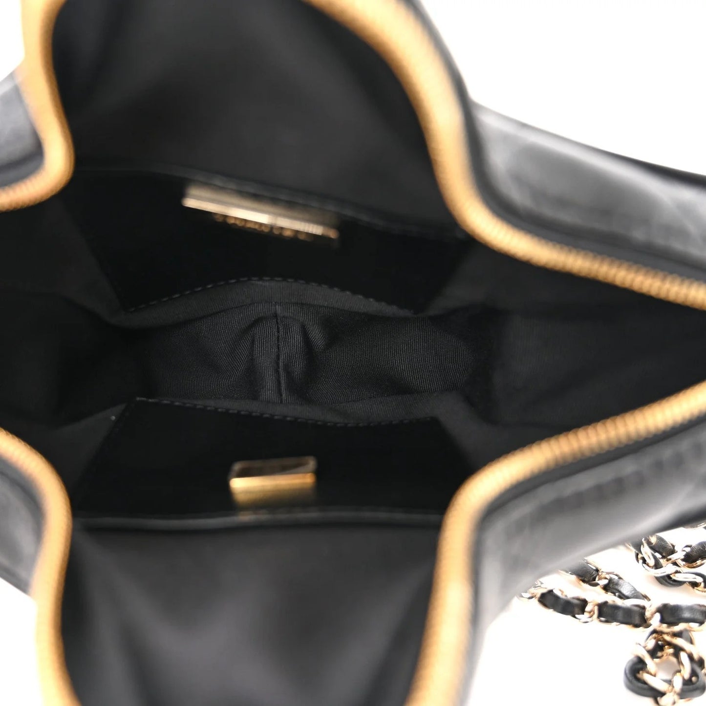 CHANEL Lambskin Quilted Walk of Fame Star Bag