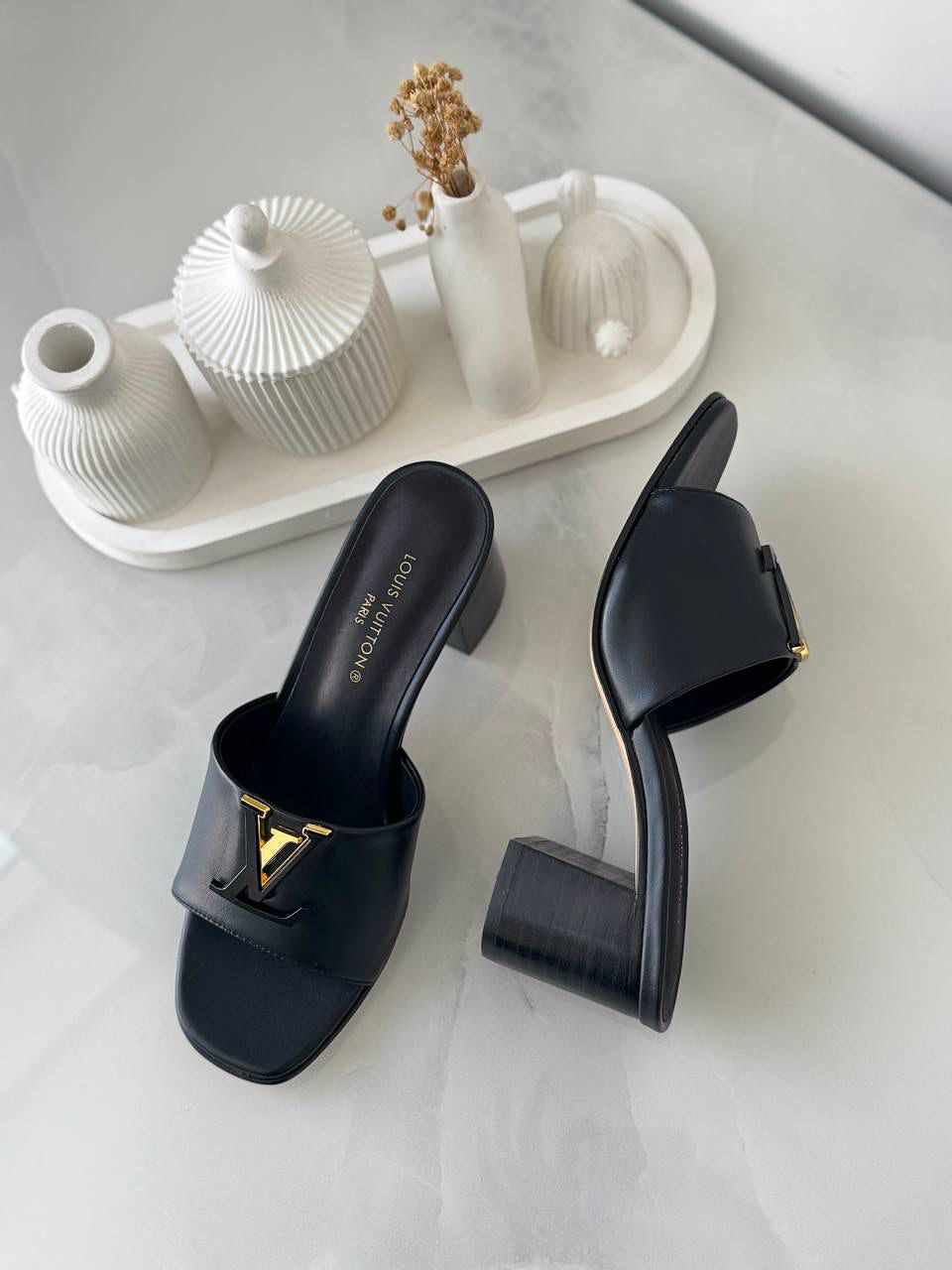 LV Mare Mule Calf Leather