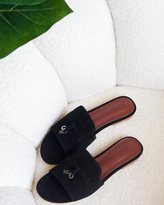 Hermès Velvet Flats