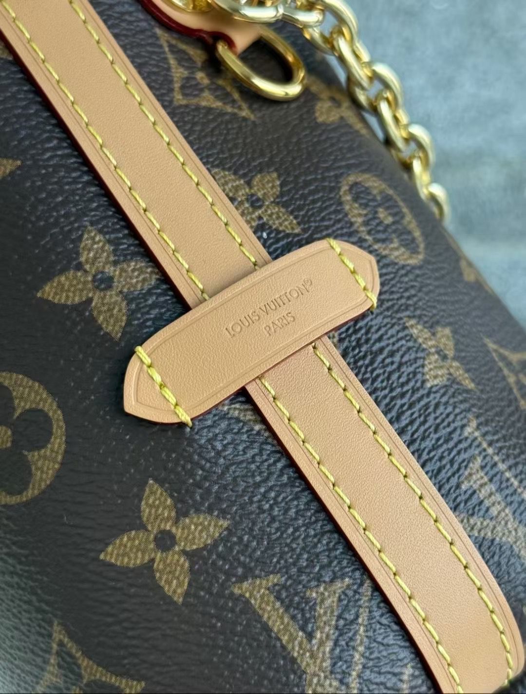 LV BB Bag with Gold Chain