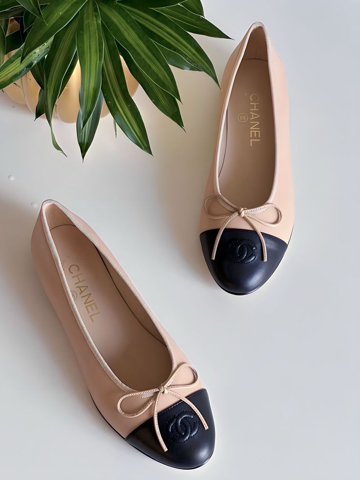 Chanel Lambskin Ballerinas