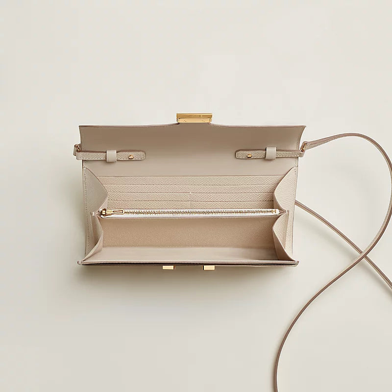 Hermès Long Wallet in Epsom Calfskin