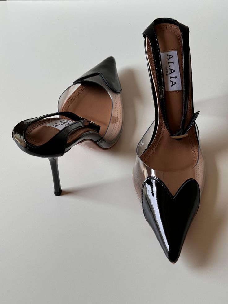 Designer Sculpted Leather Heels