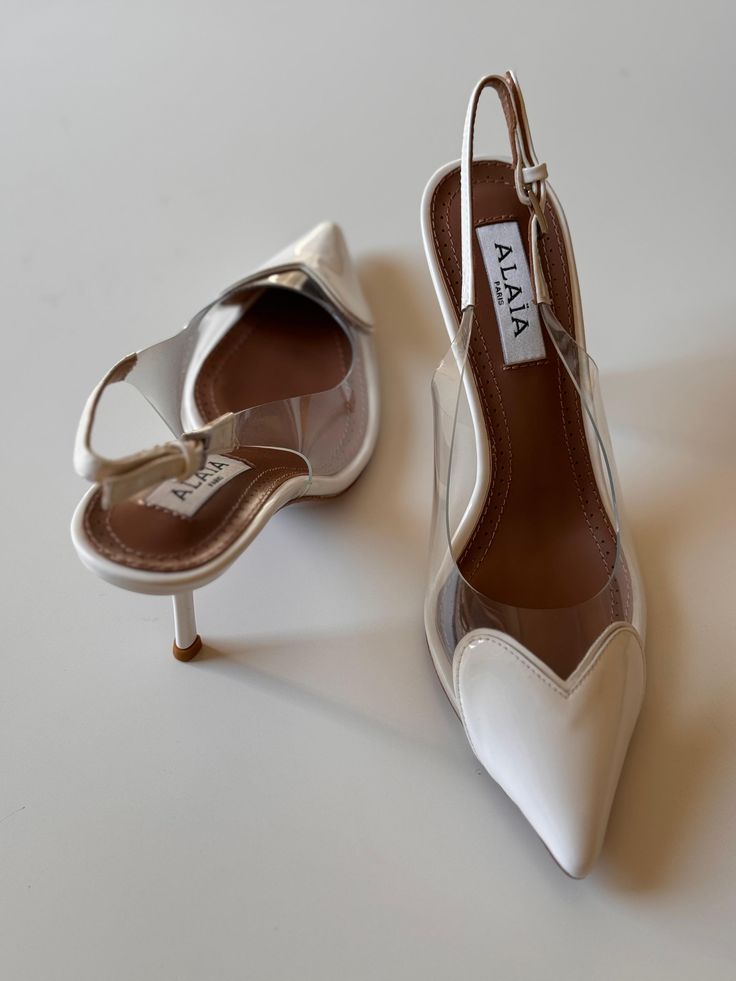 Designer Sculpted Leather Heels