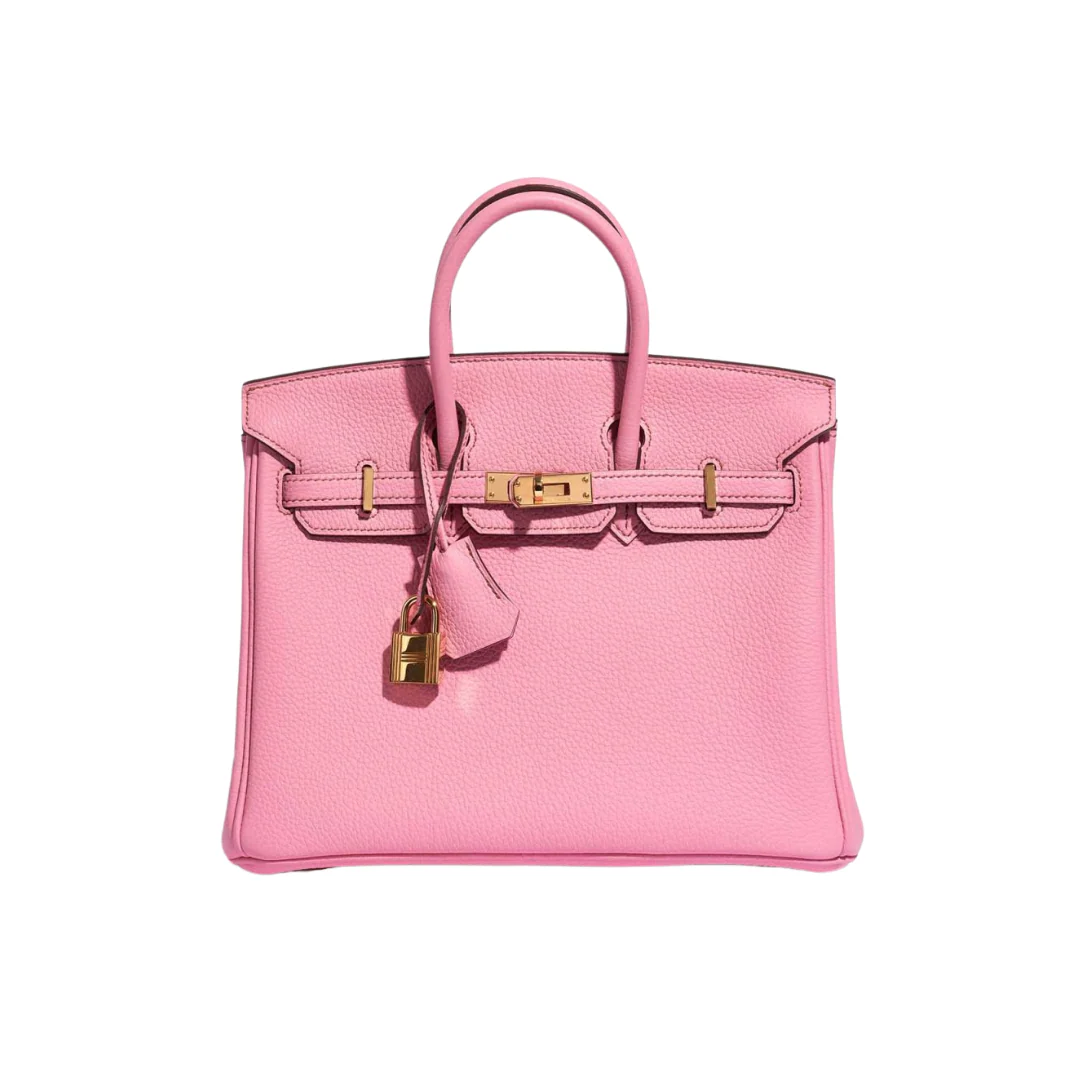 Premium Togo Leather Gold Handbag