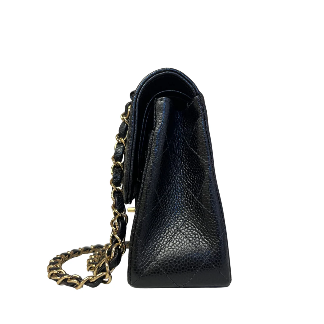 Chanel Small Vintage Caviar Classic Flap Bag