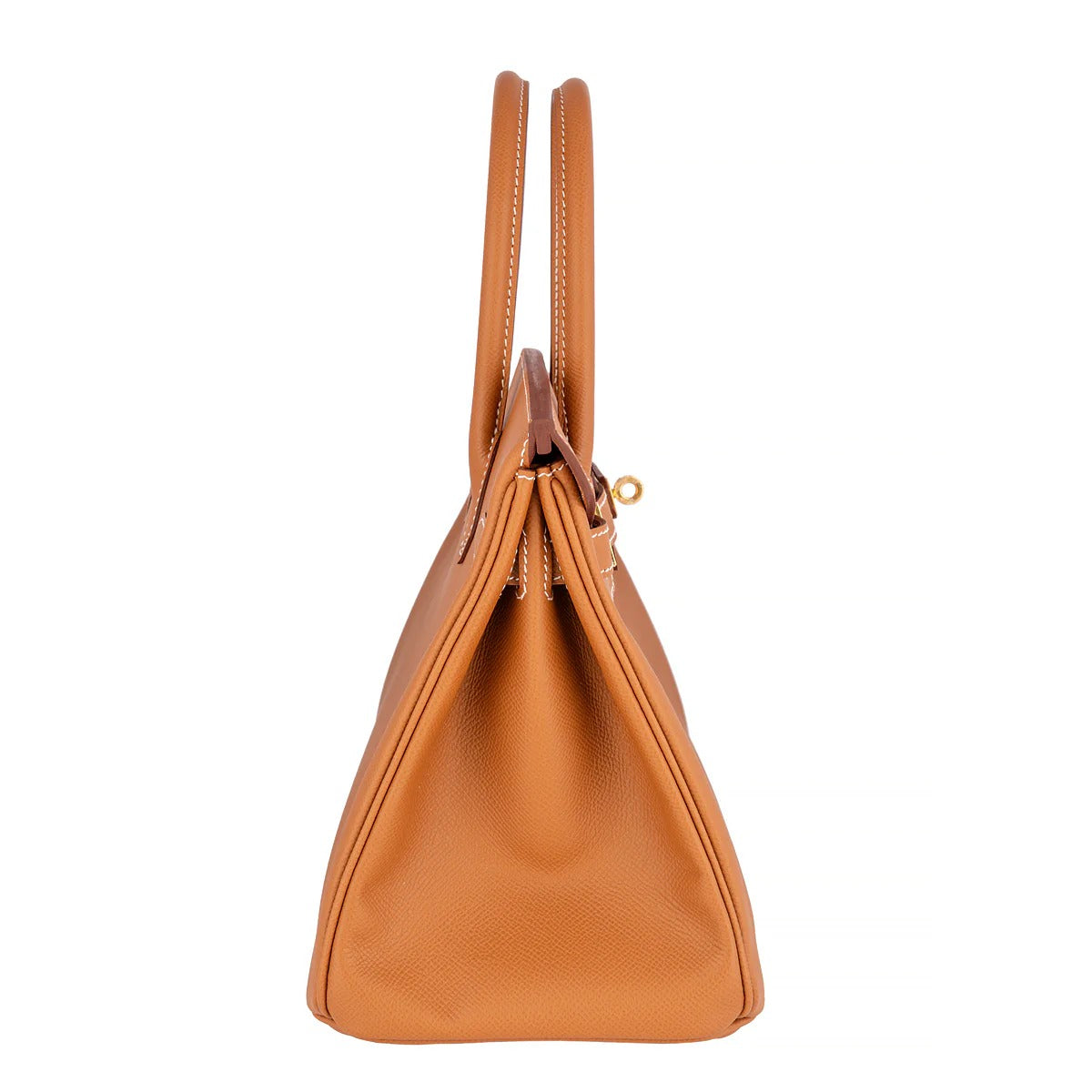 Premium Togo Leather Gold Handbag
